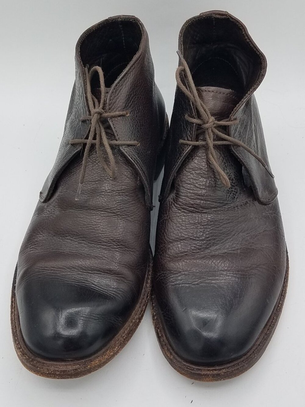 To Boot New York Adam Derrick Brown Leather Chukka Ankle Boots Mens 9